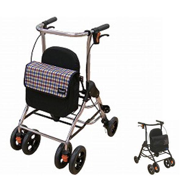 手押し車 高齢者 おしゃれ シルバーカー コンパクト テイコブリトル HS05 幸和製作所 歩行車 ...