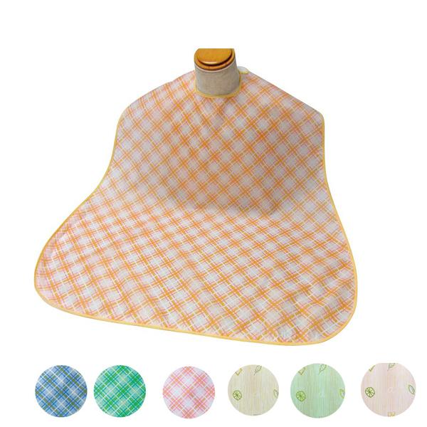 エコノミー食事用エプロン 3002 萬楽 (介護 エプロン 食事用エプロン) 介護用品