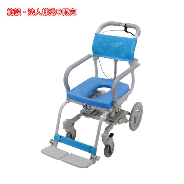 (法人様限定) シャワーキャリー 入浴用車椅子  楽チル O型シート ヘッドレストなし RT-001...