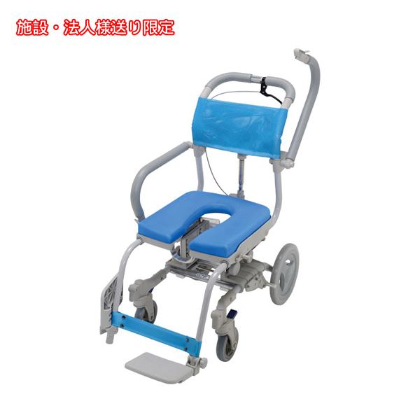 (法人様限定) シャワーキャリー 入浴用車椅子  楽チル U型シート ヘッドレストなし RT-005...