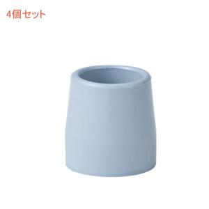 交換用脚先ゴムキャップ グレー SACCS 4個セット  イーストアイ 介護用品