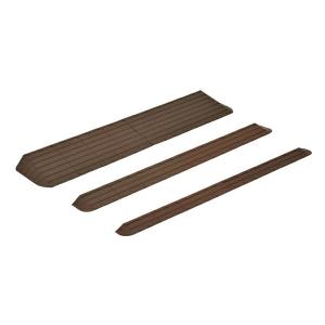 段差解消スロープ 屋外用 室内用 インタースロープ 76cm幅 高さ2.0cm MSRP2076 幅76×奥行7×高さ2cm モルテン 介護用品｜介護用品店まごころショップmobile