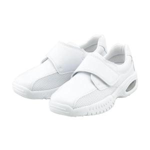 ActiveバリュV2α E エコノミープラン 男女兼用 ホワイト マリアンヌ製靴介護用品