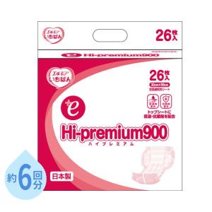 エルモア いちばん＋e ハイプレミアム900 455781 26枚 カミ商事 尿とり