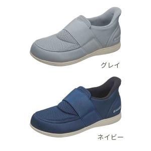 介護シューズ 室内 幅広 甲高 パステル411...の詳細画像1