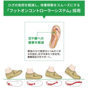 リハビリシューズ 女性用 高齢者の履きやすい靴...の詳細画像4