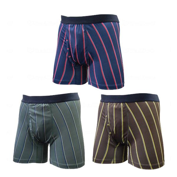 メンズ 失禁パンツ スマートボクサーパンツ トラッドタイプ3枚組 TJI-474GA 吸水量：20c...