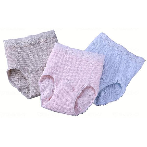 失禁ワッフルショーツ3色組 吸水量40cc ミルクヴェッチ 女性用失禁 婦人用 パンツ 介護 介護用...