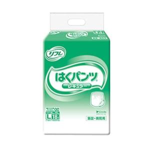 介護用 オムツ 大人用紙おむつ パンツ型 業務用 リフレ はくパンツ レギュラー L 18枚 16981→17427 リブドゥコーポレーション 介護用品｜介護用品専門店 まごころショップ