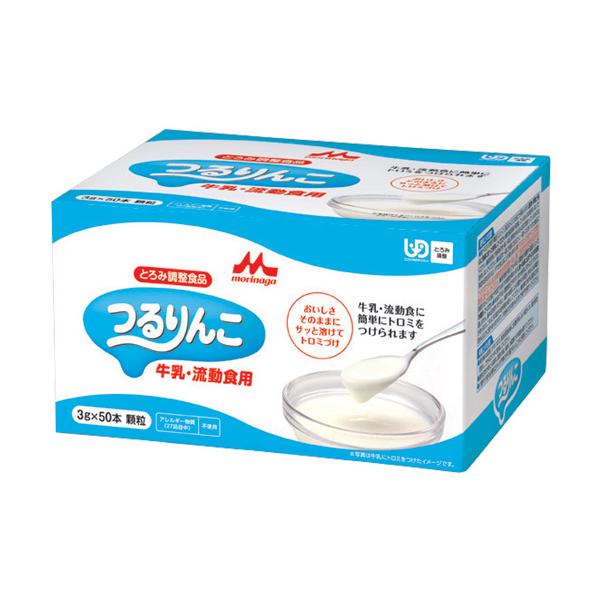 介護食品 とろみ調整 個包装 嚥下補助 森永乳業クリニコ つるりんこ 牛乳・流動食用 0639838...