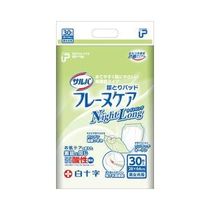 パッド 男女共用 PU サルバフレーヌケア ナイトロング 33218 30枚 白十字 介護用品｜ekaigoshop