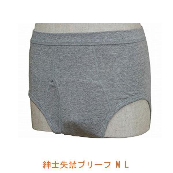 紳士 失禁ブリーフ W663  M L ウエル (男性用失禁パンツ 尿漏れパンツ 吸収量約100cc...