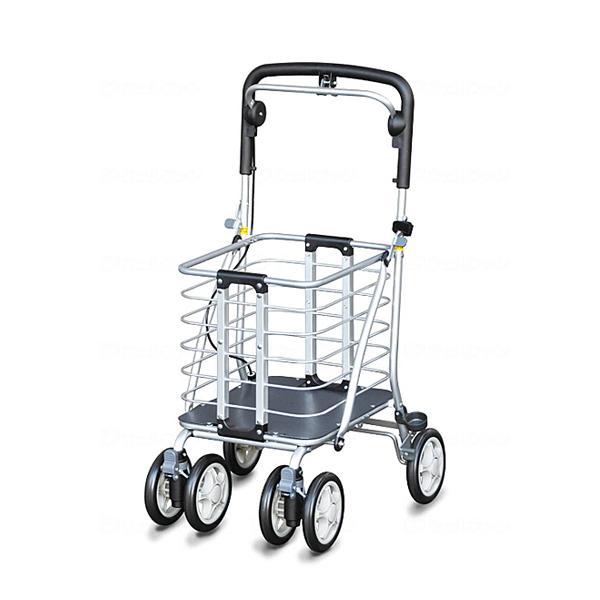 ショッピングカート  アルミワゴンM-II　NO.136 須恵廣工業 (介護 ショッピング) 介護用...