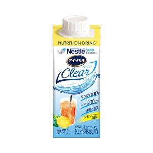 ネスレ日本 アイソカルクリア レモンティー風味 200mL 単品販売 : 介護