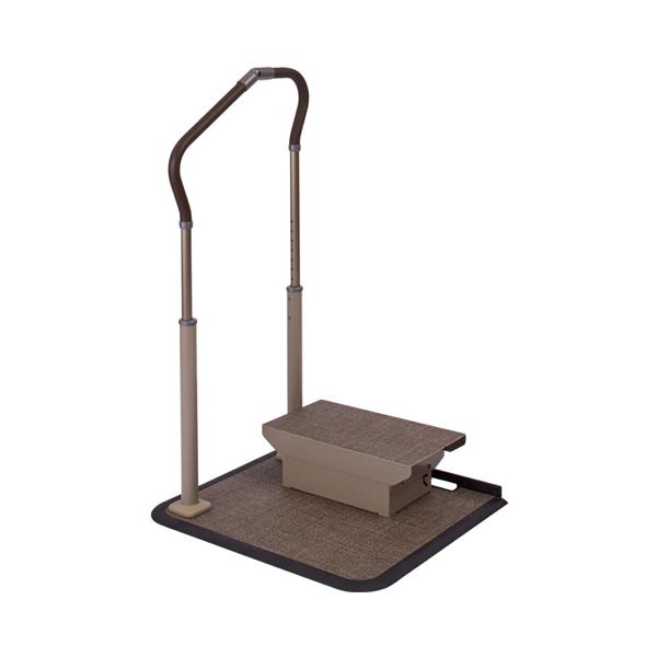 パナソニック エイジフリー 歩行サポート手すり スムーディ ステップサポート 片手すり 踏み台1段 ...