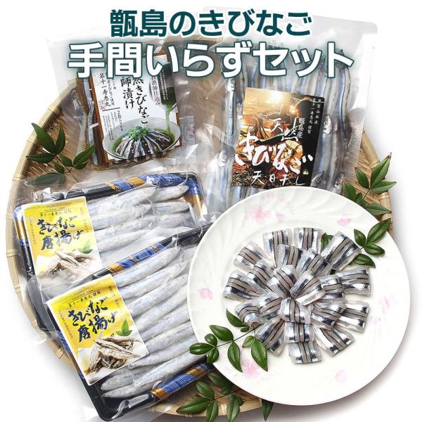 送料無料 キビナゴ手間いらずセット（刺身・唐揚げ・漁師漬け・天日干し） 干物 詰め合わせ 塩干し 国...