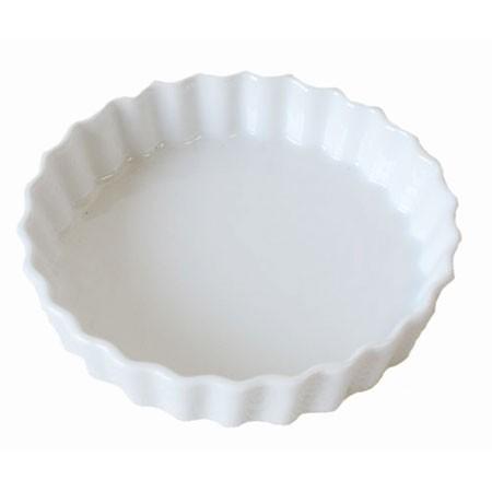 グラタン皿 丸型 白 直径 15.4cm  国産 業務用 食器 オーブン対応 食洗機対応 レンジ対応...