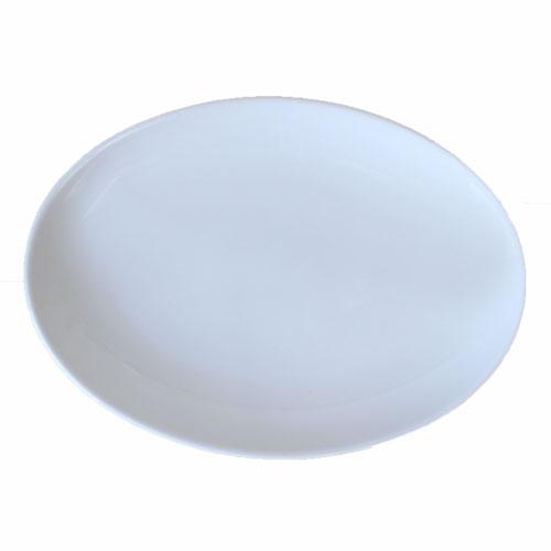 プラター 白中華 楕円皿 16.6cm 国産 ミート皿 業務用 食器 食洗機対応 レンジ対応 美濃焼