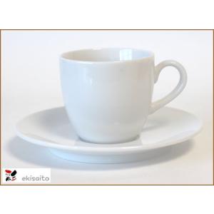 コーヒーカップ&ソーサー ベーシック コーヒー碗皿 容量 170cc 日本製 業務用 食器｜ekisaito