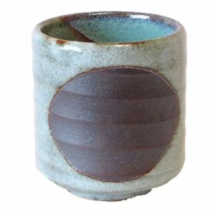 寿司湯呑 青志野マド 中 食器 国産 業務用