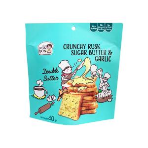輸入元公式 PUNBUN BAKERY クランチーラスクシュガーバター＆ガーリック 40g 焼菓子