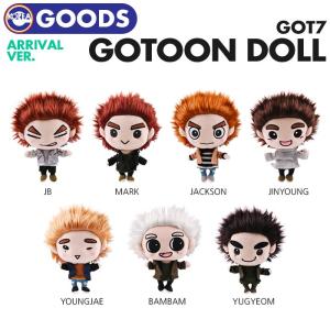 ★セール★【即日発送】【 GOT7 GOTOON DOLL  《 FLIGHT LOG： Arrival / Never Ever ver. 》】 ガッセブン 人形 ぬいぐるみ JYP 公式グッズ｜ekorea-y