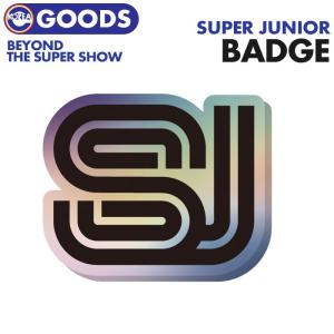 【即日発送】【BADGE / バッジ】【SUPER JUNIOR Beyond the SUPER SHOW】 スーパージュニア スジュ SJ OFFICIAL MD