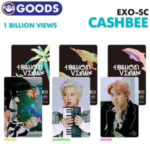 ★セール★【即日発送】【 EXO-SC セフン＆チャニョル cashbee Card 10億ビューVer. 】キャッシュビー 韓国 交通カード SEHUN CHANYEOL SMTOWN SUM 公式グッズ｜ekorea-y