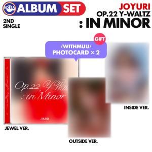 ★WITHMUU特典付★【即日発送】【 3種セット / チョユリ 2集シングルアルバム Op.22 Y-Waltz : in Minor  】JOYURI CD 韓国チャート反映｜ekorea-y