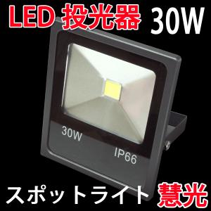 LED投光器 30W 300W相当 防水 LEDライト 作業灯 防犯灯