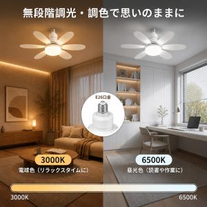 シーリングファン E26 壁スイッチ断電記憶 ...の詳細画像2