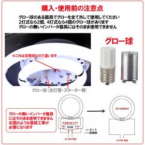 LED蛍光灯 丸型 30形+40形セット グロ...の詳細画像1