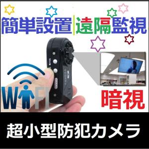 防犯カメラ 超小型 無線 遠隔監視可能 IP WEB ワイヤレス　監視カメラ MicroSDカード録画 屋内 暗視 HD99