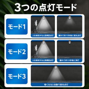 LEDソーラーライト クリップ式 センサーライ...の詳細画像3