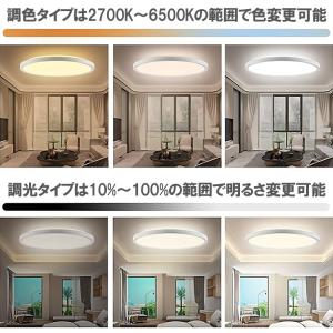 LEDシーリングライト 超薄型 6〜8畳 背面...の詳細画像2