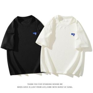 半袖Tシャツ カットソー メンズ ワンポイント ロゴ おしゃれ 幾何学模様 カッコイイ アメカジ 個性 ゆったり 柔らかい カジュアル きれいめ 大きいサイズの商品画像