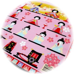 おひなさまタペストリー日本製(ひな段飾り)の詳細画像3