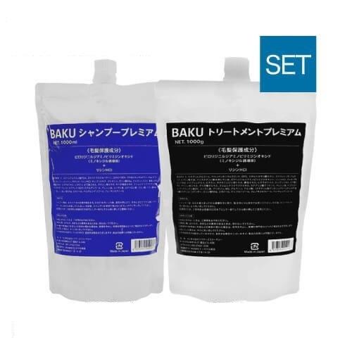 ドクターズファーマシー BAKUシャンプープレミアム 1000ml  詰替え用 BAKUトリートメン...
