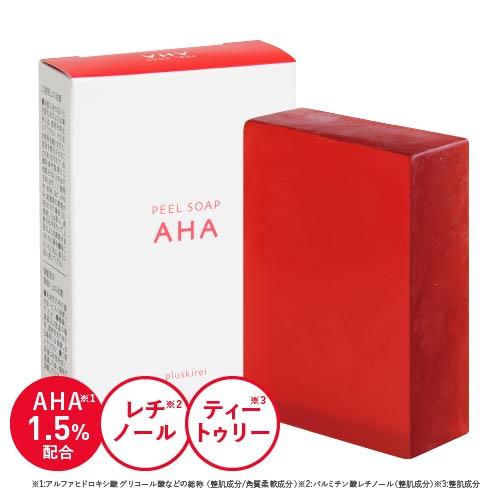 ピーリング石鹸 ニキビ予防 ピールソープ AHA 1.5% レチノール グリコール酸配合 赤 100...