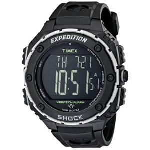 Timex (タイメックス) エクスペディション ショック Xl 振動デジタル文字盤 ブラック樹脂 メンズ腕時計 T49950の商品画像