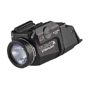 Streamlight 69424 TLR-7A Flex 500-Lumen Low-Profile Rail-Mounted Tactical Light Includes High Switch Mounted on Light Plus Low Switch in Package Batの商品画像