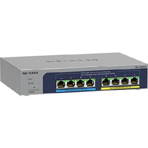 NETGEAR 8-Port Ultra60 PoE Multi-Gigabit Ethernet Plus Switch (MS108EUP) - Managed with 4 x PoE++ and 4 x PoE+ @ 230W Desktop or Wall Mount and Limの商品画像