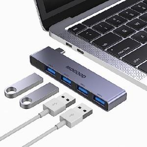 MOGOOD USB Cハブ USB C - USBアダプター USBポートハブ USB Cスプリッター USB Cハブ マルチポートアダプター 4つのUSB 3.0ポート付き USB Cドッキングステーシの商品画像