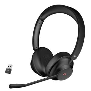 Cyber Acoustics Essential Wireless Headset (HS-1500BT) - Professional Headset Optimized for UC Platforms ANC ＆ ENC Technology Ensure Quality Audio fの商品画像