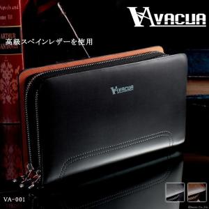 セカンドバッグ メンズ クラッチバッグ 結婚式 人気 ブランド 50代 60代 おしゃれ 男性 ダブルファスナー スペインレザー 革 牛革 VACUA VA-001