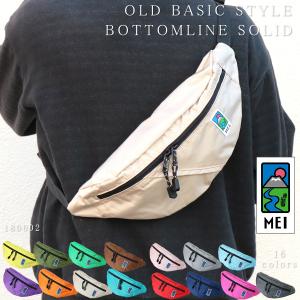 MEI ボディバッグ メンズ ナイロン ファニーパック 軽量 アウトドア ウエストバッグ MEI-180002 mlb