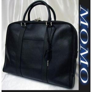 ビジネスバッグ メンズ ブリーフケース 本革 A4 牛革 レザー ビジネス バッグ 鞄 シンプル MOMO AN-85