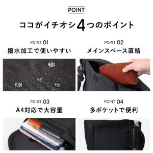 ショルダーバッグ メンズ レディース 大きめ ...の詳細画像4