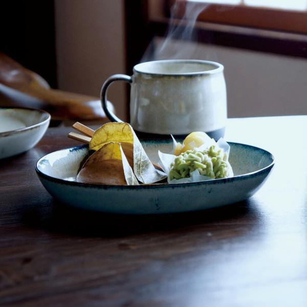 Lys リス オーバルプレート｜食器 プレート 取り皿 パスタ カレー 平皿 美濃焼 誕生日 ギフト...