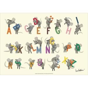 LEO LIONNI レオ・レオニ B4サイズ・ポスター『Letters』